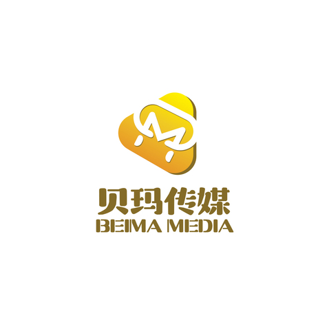 贝玛传媒logo设计