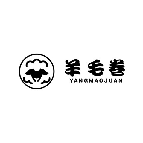 羊毛卷logo设计