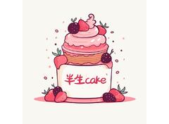 半生cake
