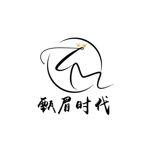 甄眉时代logo设计