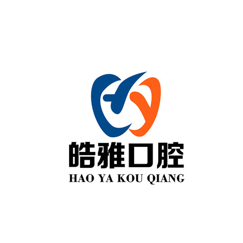 皓雅口腔logo设计