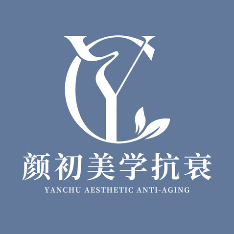 颜初医美抗衰logo设计