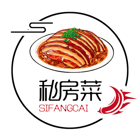 私房菜馆logo设计