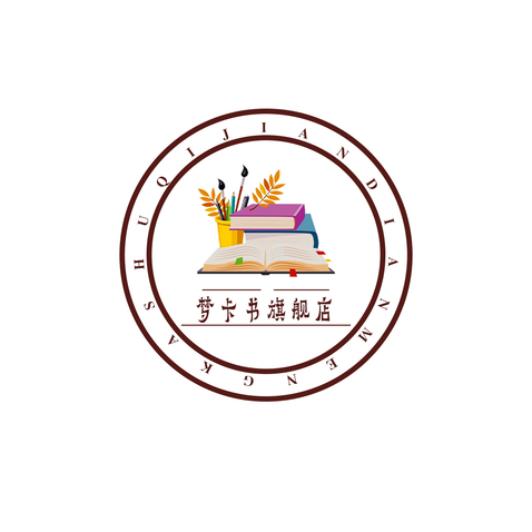 梦卡书旗舰店logo设计