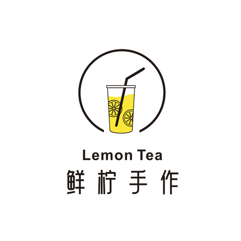 鲜柠手作logo设计