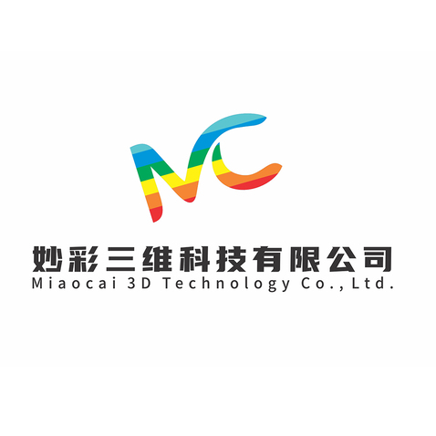 妙彩三维科技有限公司logo设计