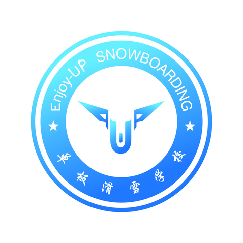 冰雪运动logo设计