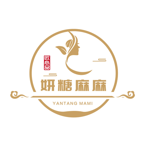 妍糖妈妈logo设计