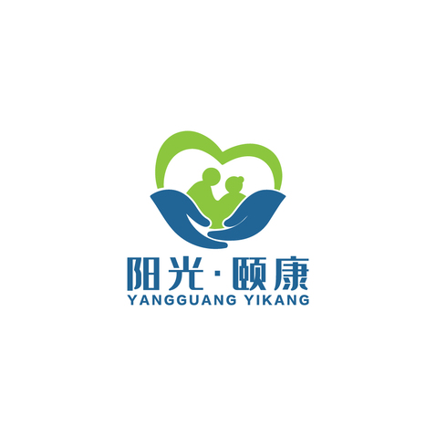 养老健康服务logo设计