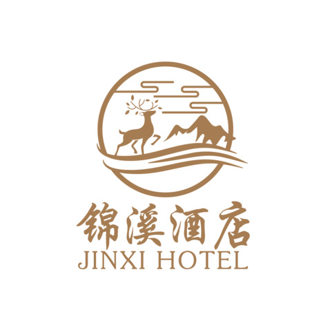 酒店住宿服务logo设计