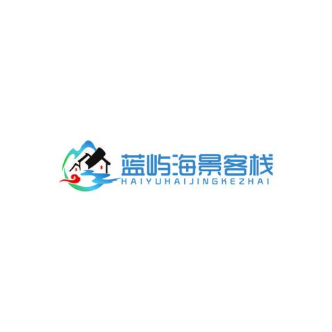 蓝岛海景logo设计