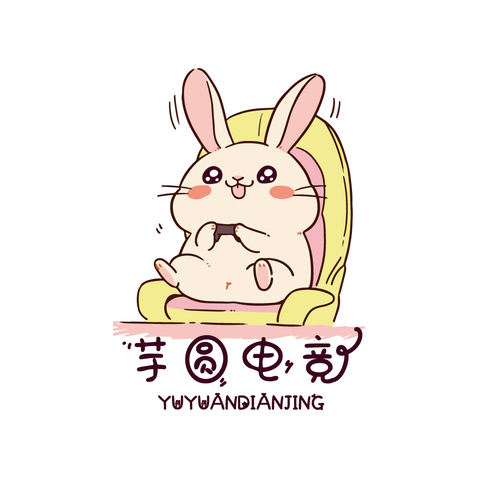 萌兔乐园logo设计