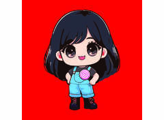 萌趣女孩