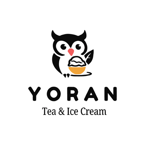 萌鸮甜茶logo设计