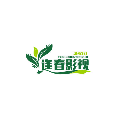 绿影传媒logo设计