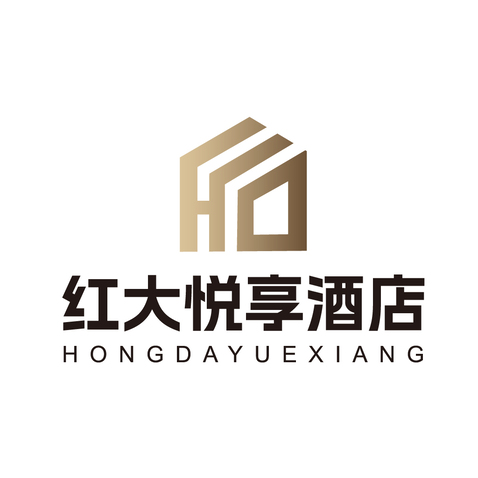 酒店住宿行业logo设计
