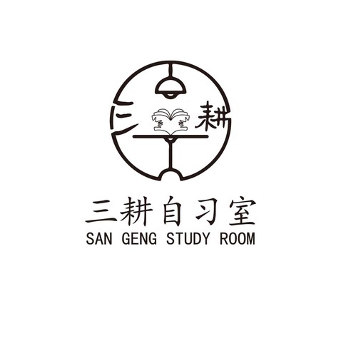 自习室服务行业logo设计