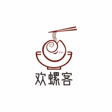 螺香印记logo设计
