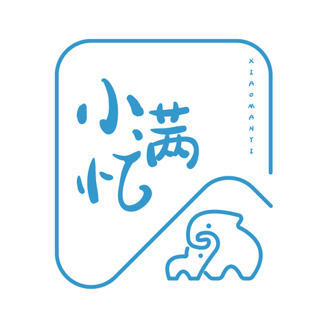 小满记忆logo设计