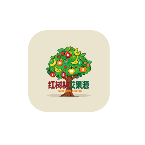 果蔬樂園logo設計