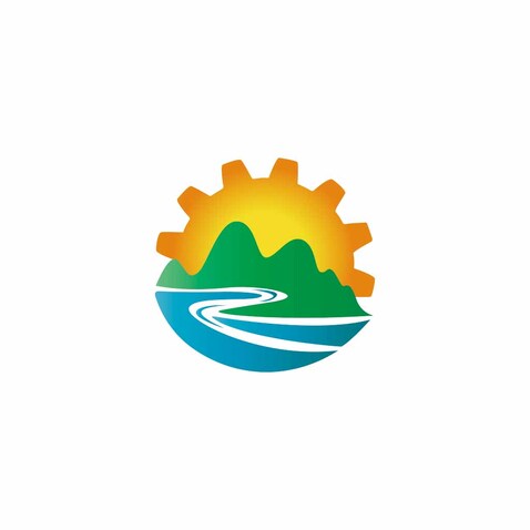 晨曦山水logo設計