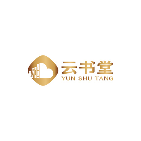 云端书香logo设计