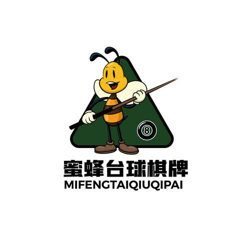 蜜蜂运动logo设计