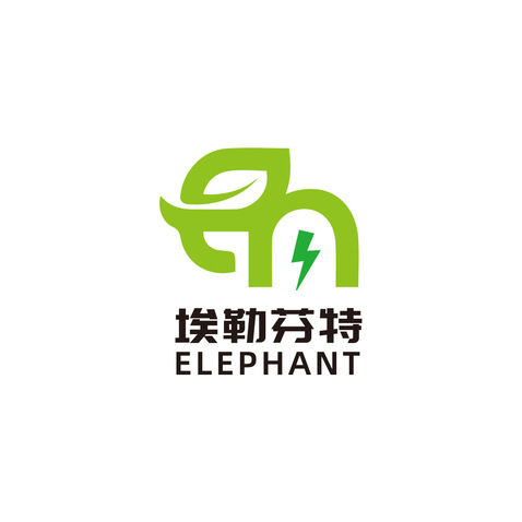 绿能象力logo设计