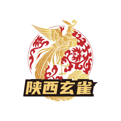 凤凰徽章logo设计