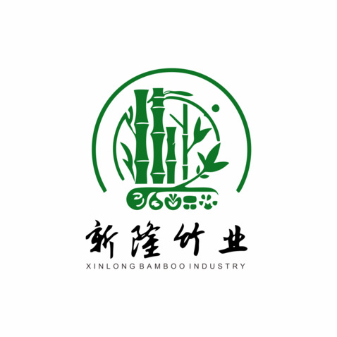 青竹新材logo设计