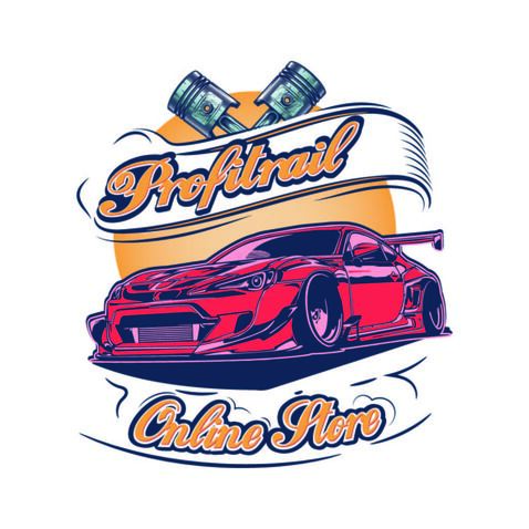 赛车运动logo设计