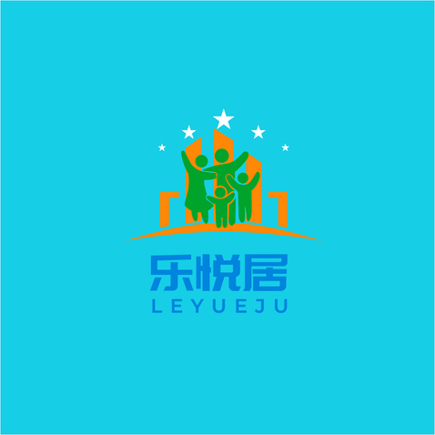 欢乐家园logo设计