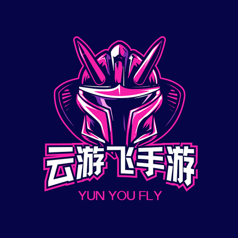 游竞锐芒logo设计