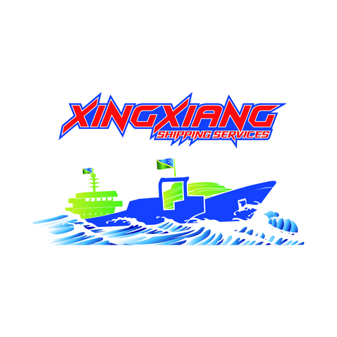 蓝浪船械logo设计