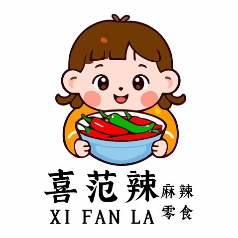 辣味食趣logo设计
