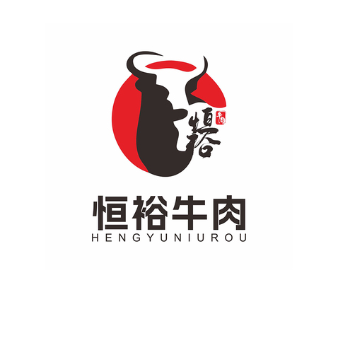 鲜牛优食logo设计