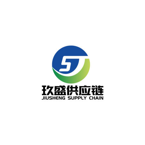 蓝环链通logo设计