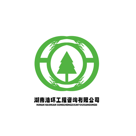 绿林工建logo设计
