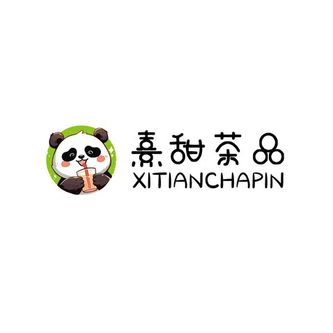 竹间茶叙logo设计