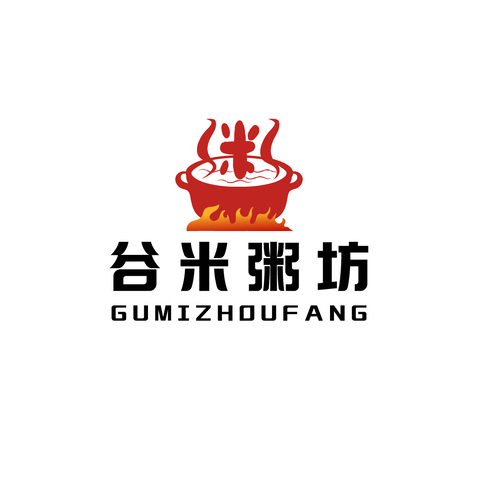 粥品餐饮经营logo设计