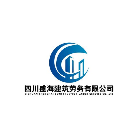 建筑劳务服务行业logo设计