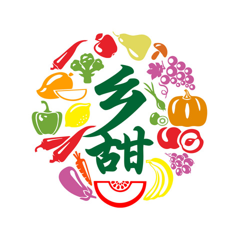 生鲜农产品销售行业logo设计