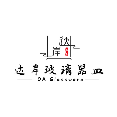 玻璃器皿制造行业logo设计
