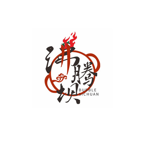 餐饮行业（可能是火锅相关）logo设计